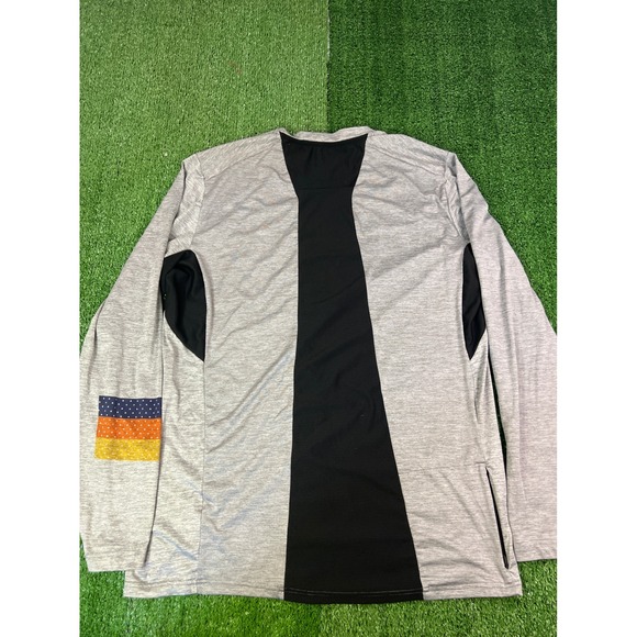 Alpinestars Mens Long Sleeve Performance Shirt Gray Motocross MTB Graphic Tee XL - Picture 4 of 7